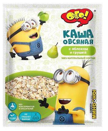 

Каша овсяная Ого! яблоко-груша 40 г