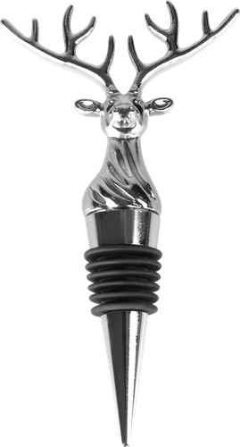 

Набор для вина Homeclub 5 предметов: пробка для вина 12.5х7см + 4 подставки 10см, цинк, алюминий, арт. NF-Z2