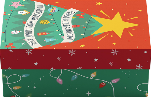 

Подарочная коробка City Home Trade 15.5 x 11 x 8 см 1 шт. цвет и дизайн в ассортименте