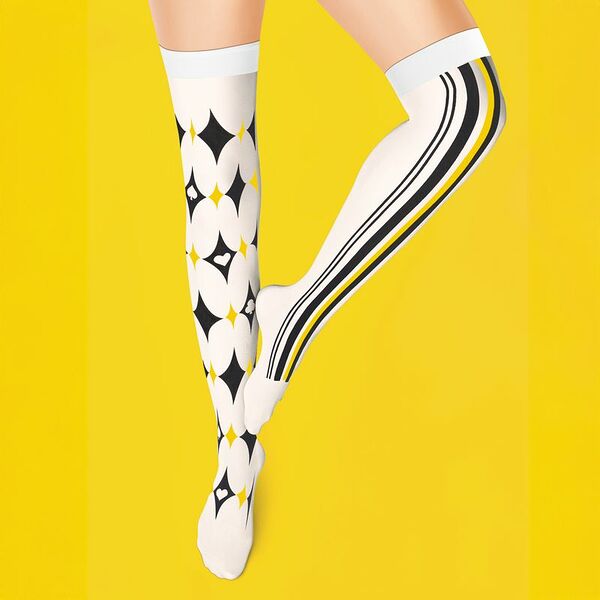 Чулки карнавальные, 60 den, в ассортименте