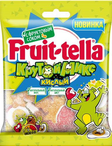 

Мармелад жевательный Fruittella Крутой микс кислый 70 г