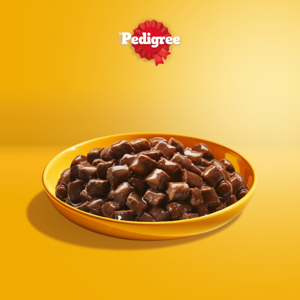 

Влажный корм Pedigree для собак говядина в соусе 85 г