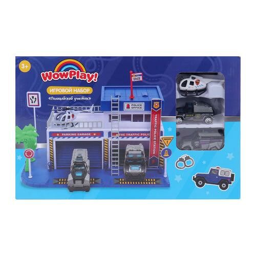 Игровой набор Wowplay! Полицейский участок с аксессуарами