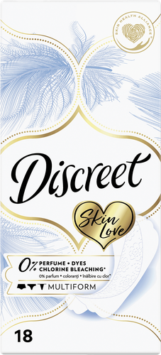 

Прокладки ежедневные Discreet Multiform Skin Love 18 шт