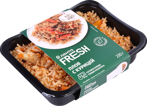 

Плов с курицей Лента Fresh 230 г