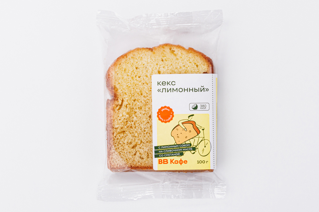 

Кекс ВкусВилл Лимонный кафе 100 г