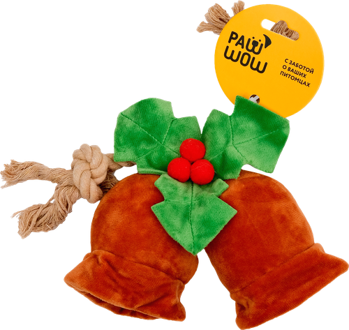 

Игрушка для питомцев Paw Wow Колокольчики 35 x 18.5 см