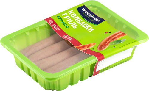 

Колбаски куриные Троекурово Гриль охлажденные