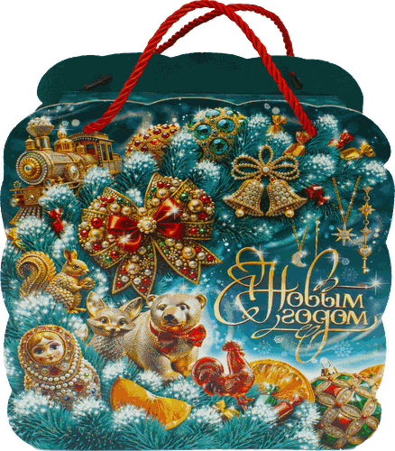 

Подарок новогодний КФ Пермская Малахит 1 кг