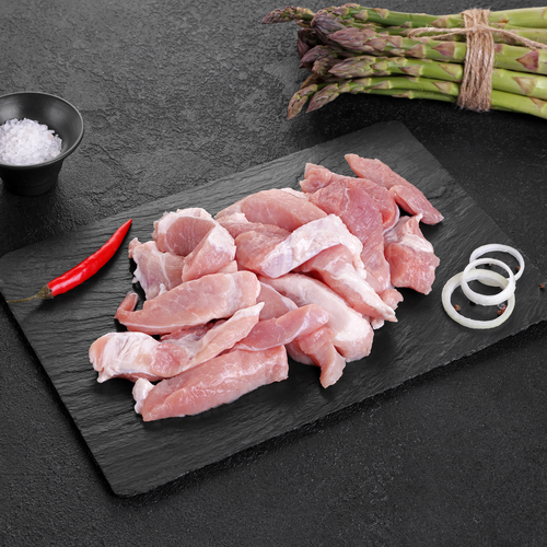 

Поджарка из свинины вес до 500г