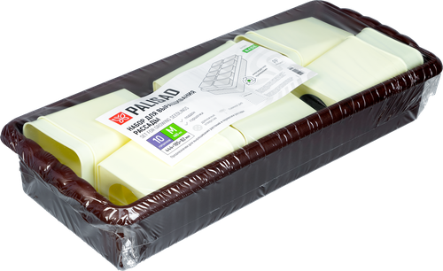 

Набор для рассады Palisad поддон 44.4х18.5х8.2 см 10 горшочков по 460 мл с выдвижным дном