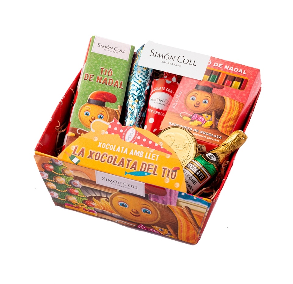 

Сладости Simon Coll Рождественские ассорти малая корзина 71.5 г