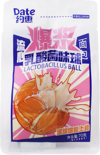 

Булочка Date Yuehui с йогуртовой начинкой 70 г