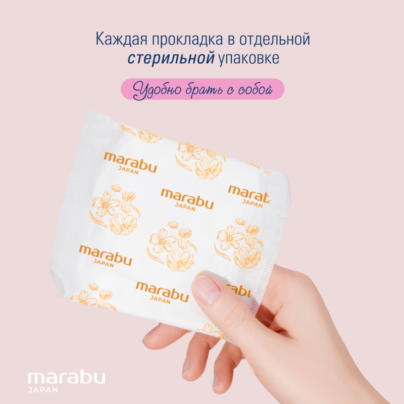 

Прокладки Marabu Botanica Супер 6 капель 8 шт.