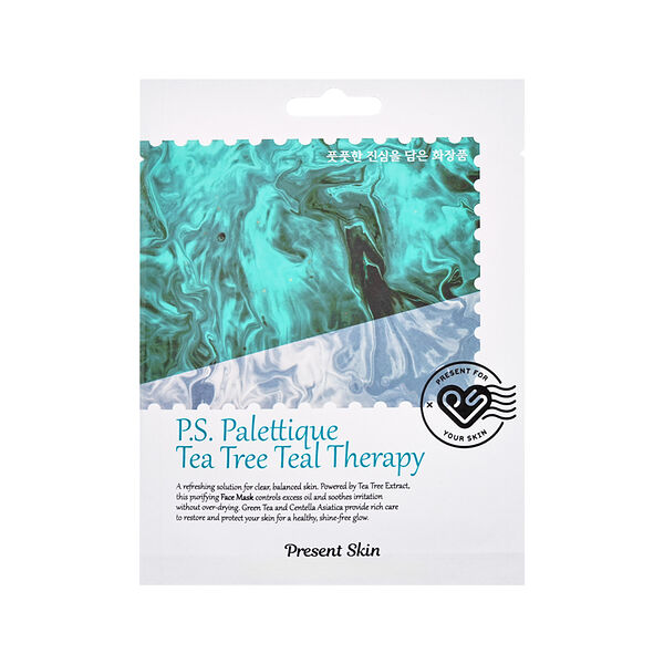 Маска для лица Present Skin Palettique с экстрактом чайного дерева 22 г