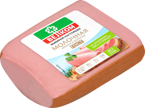 

Колбаса вареная Велком Молочная 400 г дизайн упаковки в ассортименте