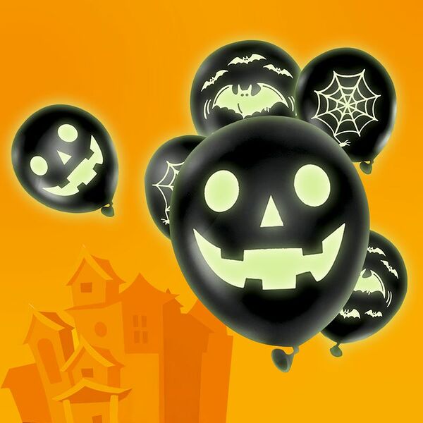 Набор светящихся шаров, 6 шт.