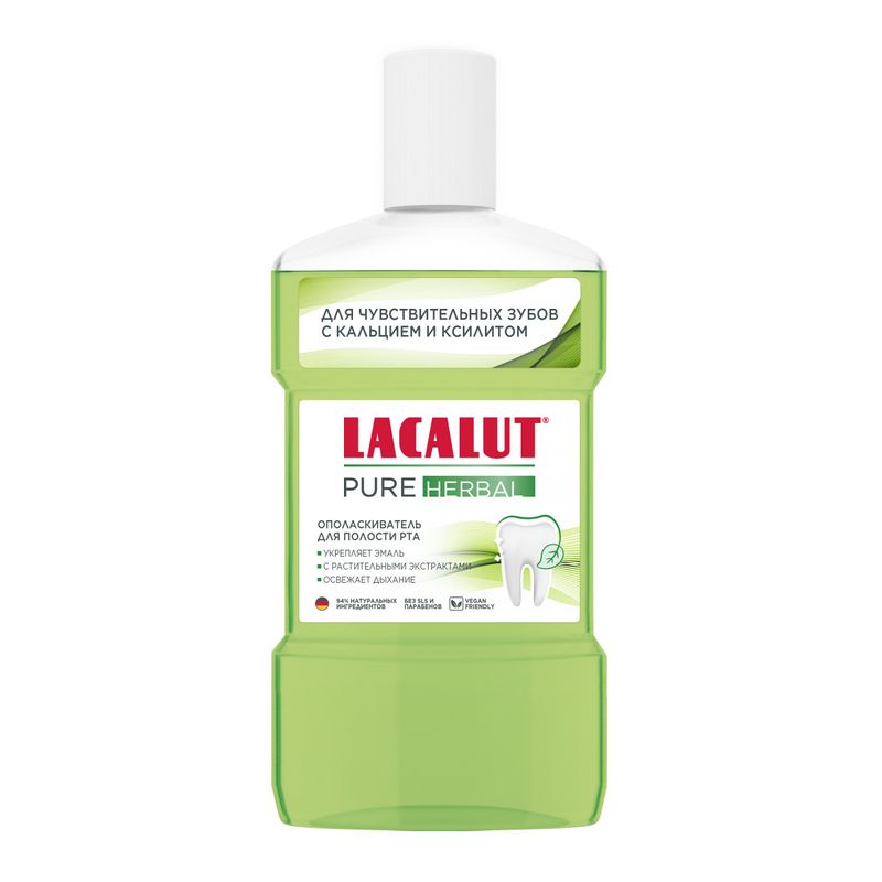 

Ополаскиватель Lacalut Pure Herbal для полости рта 475 мл
