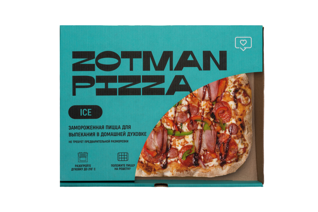 

Пицца Zotman pizza Ice Баварская мясная 465 г
