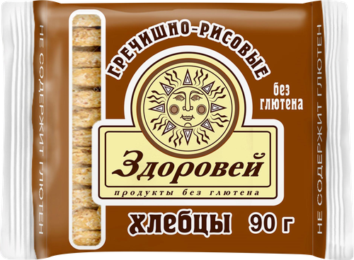 

Хлебцы Здоровей гречишно-рисовые 90 г