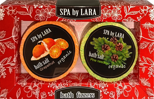 

Подарочный набор Spa by Lara Соль шипучая для ванн 80 г x 2 шт.