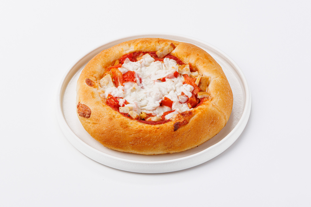 

Мини-пицца ВкусВилл с куриной ветчиной и сыром 150 г