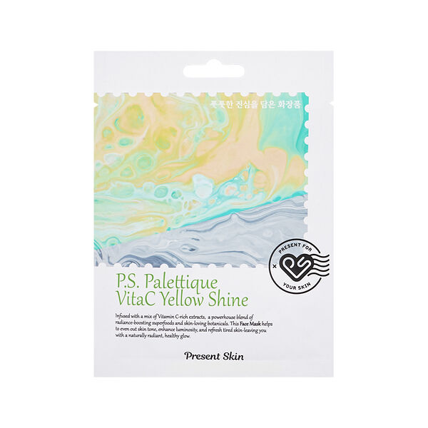 Маска для лица Present Skin Palettique с витамином C 22 г