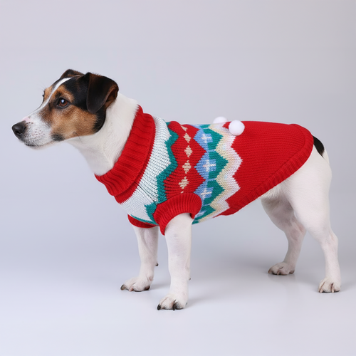 

Свитер для питомца Paw Wow с орнаментом размер S