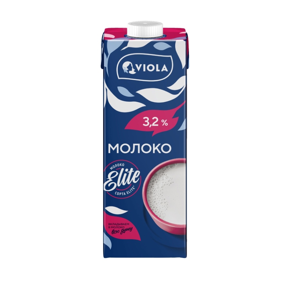 

Молоко ультрапастеризованное Viola 3,2% 970 мл, дизайн упаковки в ассортименте