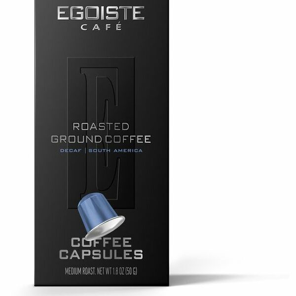 Кофе в капсулах Egoiste Decaf 10 шт. 50 г