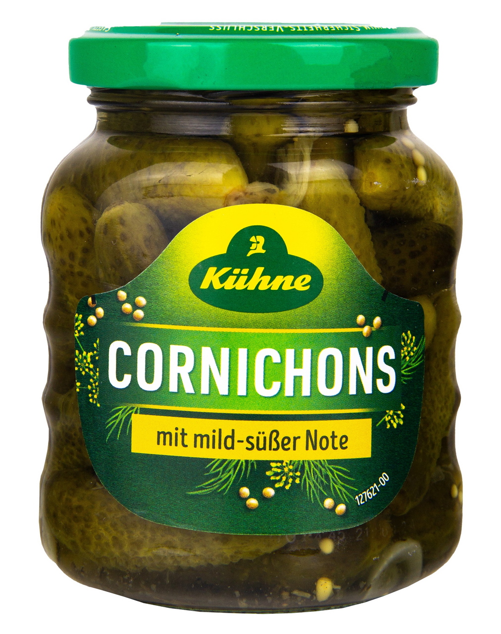 

Корнишоны Kuhne сладкие маринованные 180 г дизайн упаковки в ассортименте