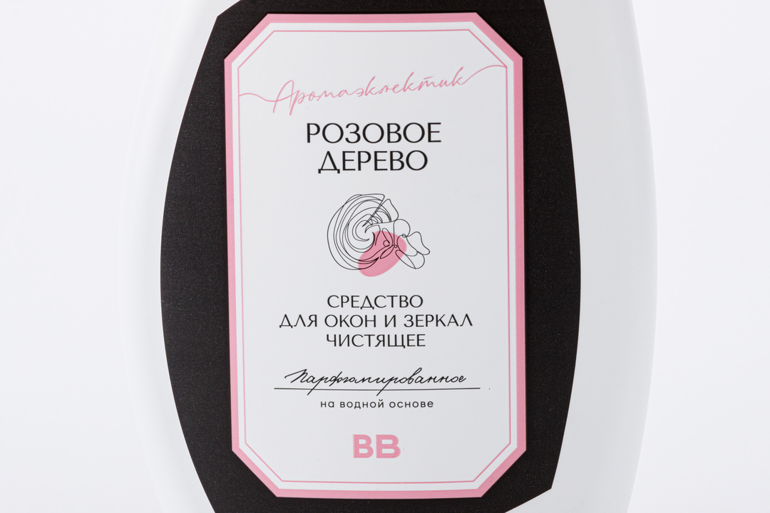 

Средство для окон и зеркал ВкусВилл Розовое дерево чистящее парфюмированное 0.5 л