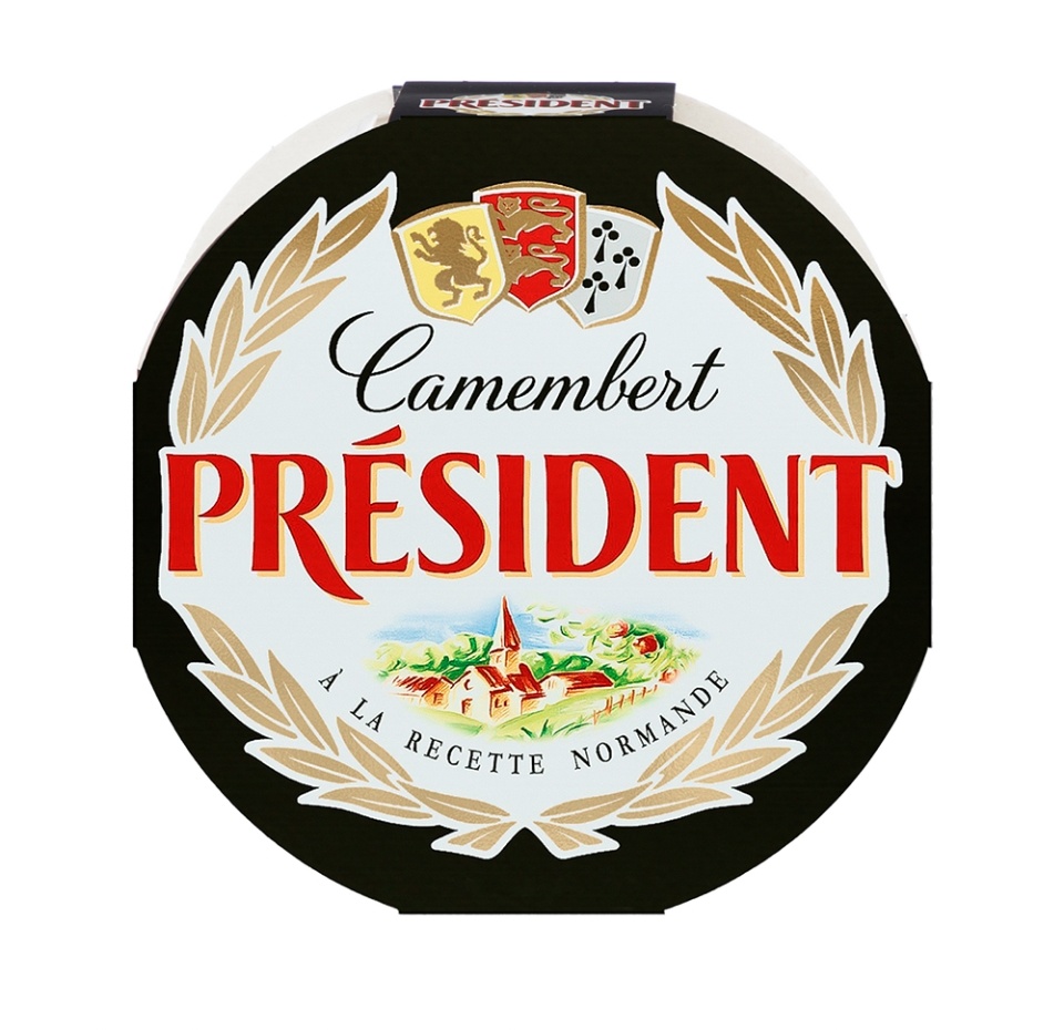 

Сыр President Камамбер с белой плесенью 45% 125 г