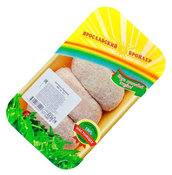 

Котлеты куриные Ярославский бройлер Лакомка