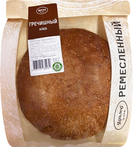 

Хлеб Ярхлеб Гречишный ремесленный 350 г