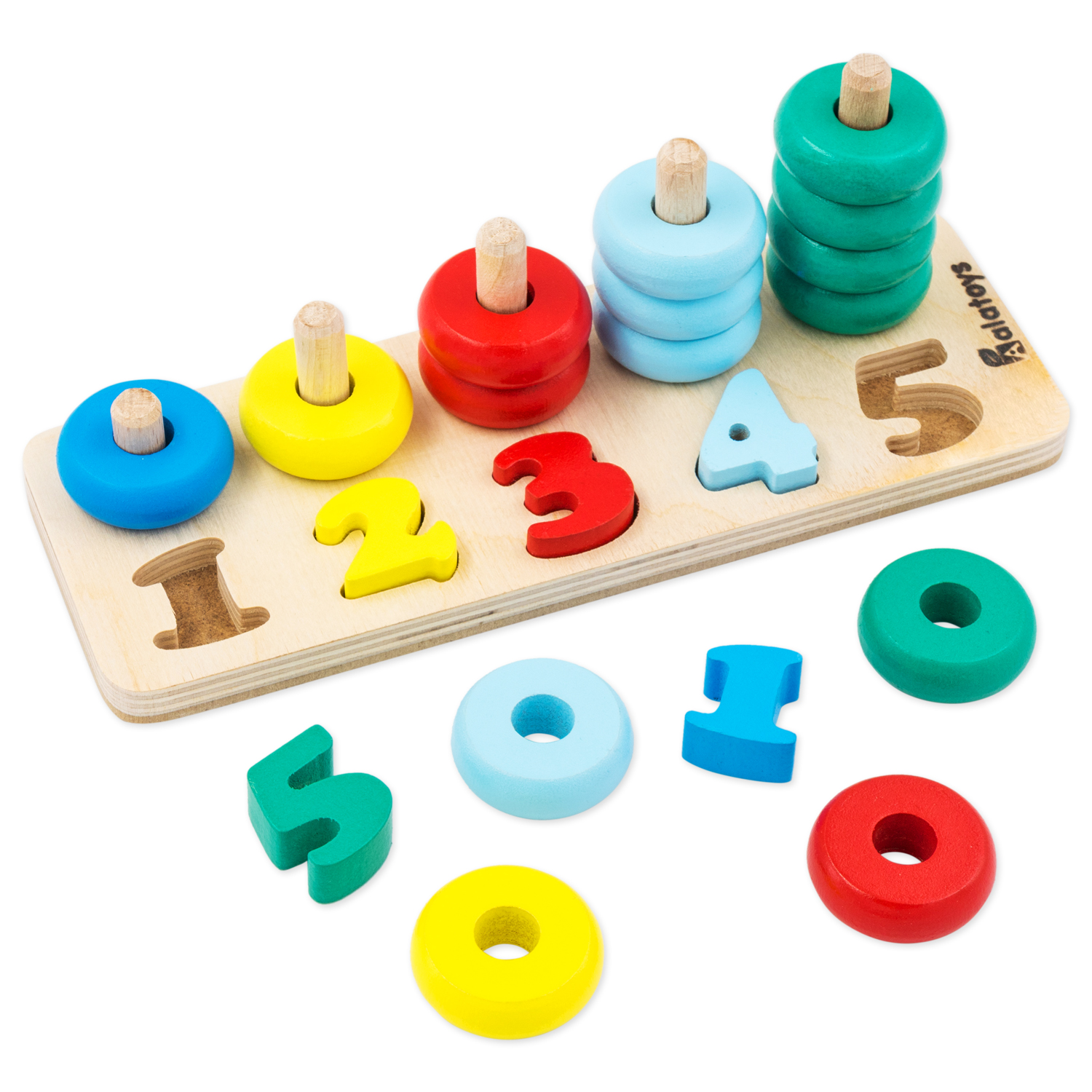 

Игрушка Alatoys пирамидка-сортер Счеты ПСЧ3009