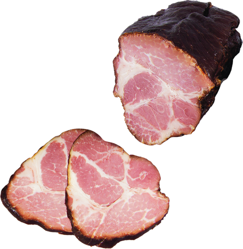 

Шейка копчено-вареная Фабрика качества Копчение на дровах Премиум, весовая