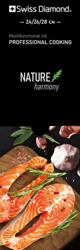 

Крышка Swiss Diamond Nature harmony многоразмерная 24/26/28 см