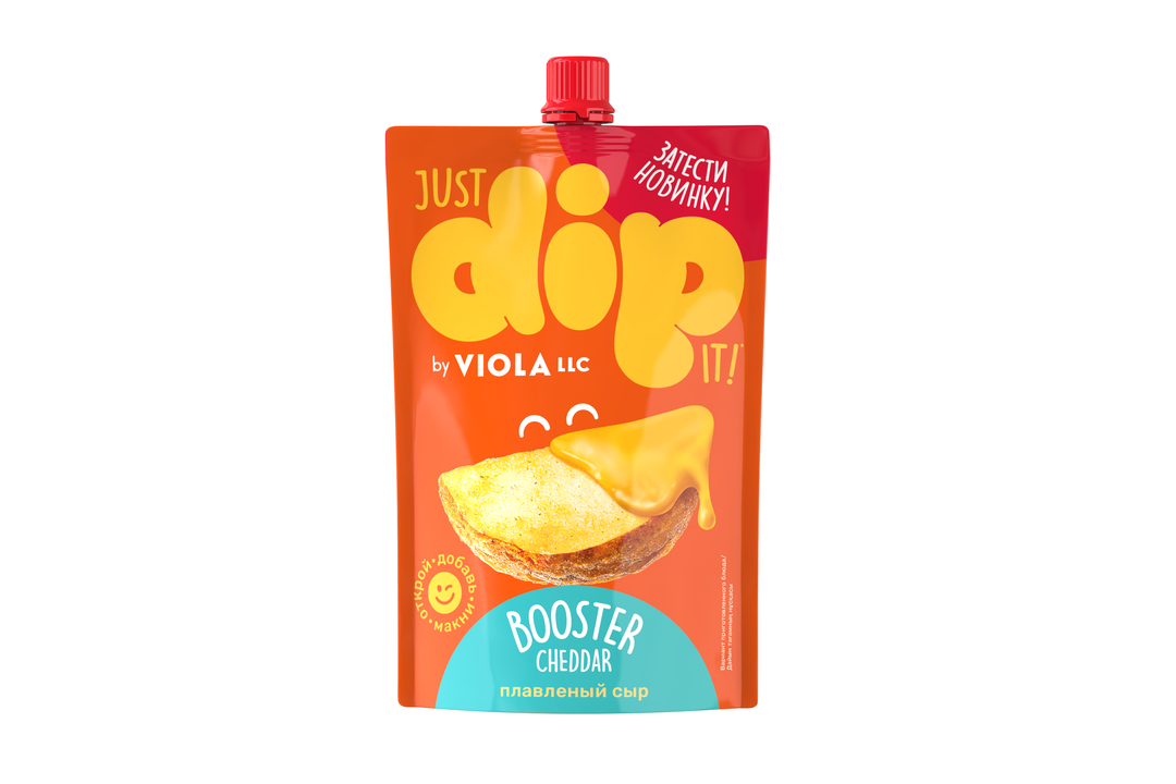 

Сыр плавленый Viola Just Dip It Чеддер 45% 180 г