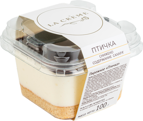 

Пирожное La Creme Птичка, 100 г