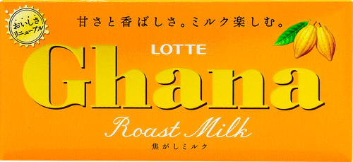 

Шоколад молочный Lotte Ghana топленое молоко 50 г