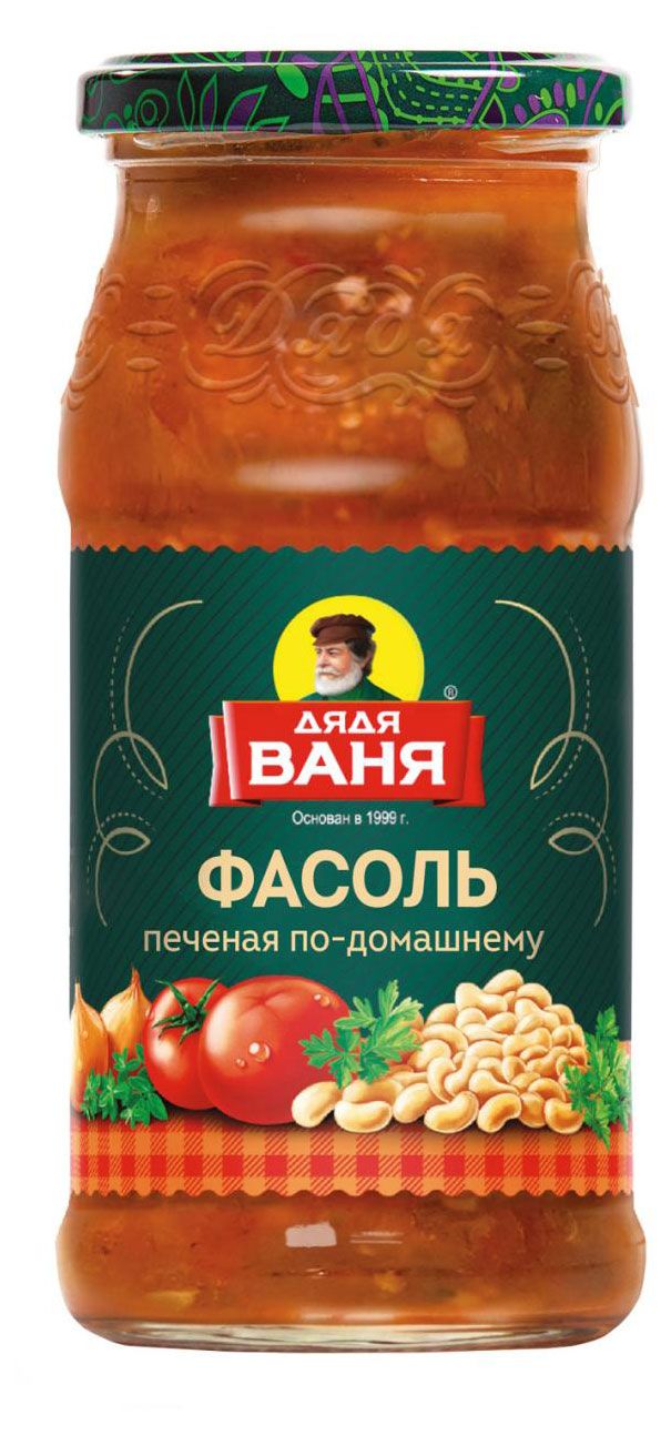 

Фасоль Дядя Ваня печеная по-домашнему 480 г