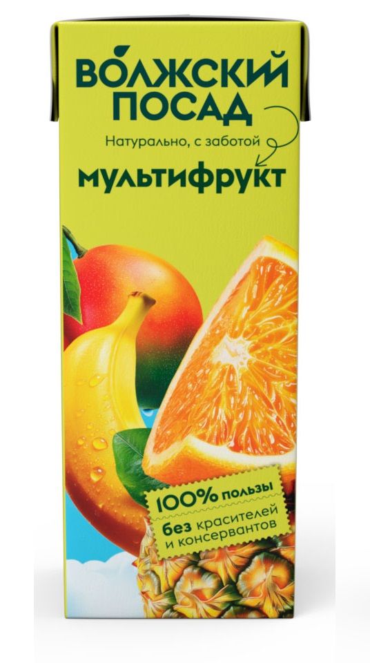 

Нектар Волжский Посад Мультифрукт 200 мл