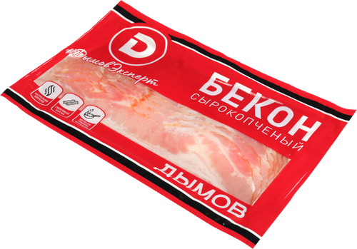 

Бекон сырокопченый Дымов нарезка 200 г