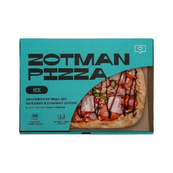 П/ф  зам Пицца Zotman Pizza Баварская мясная 465г