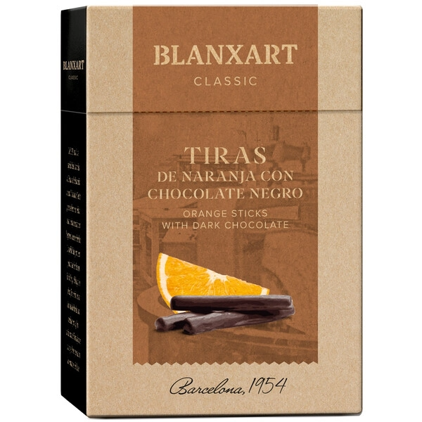 

Цукаты Blanxart апельсиновые в темном шоколаде 100 г