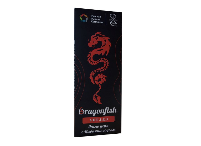 

Угорь жаренный Русская Рыбная Компания DragonFish grilled филе в соусе кабаяки 300 г