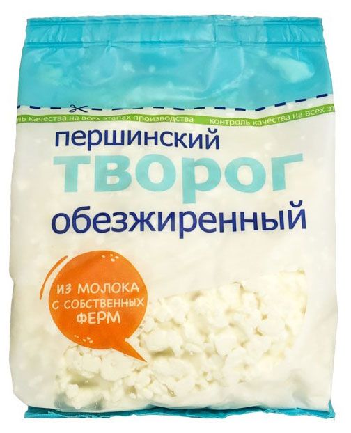

Творог Першинский обезжиренный 380г