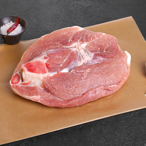 

Свинина окорок на кости полуфабрикат охлажденный до 2.3 кг