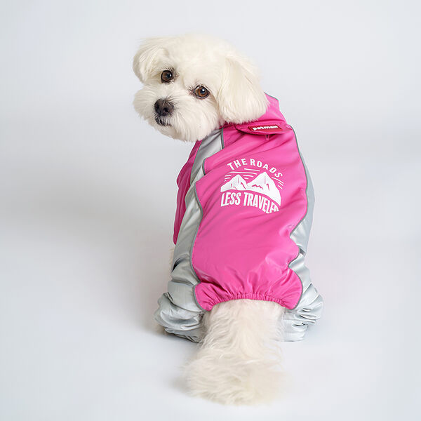 Комбинезон для собак Petmax розовый M